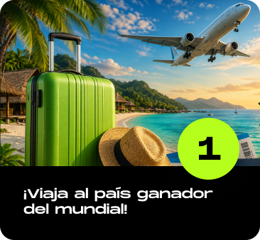 ¡Viaja al país ganador del mundial!